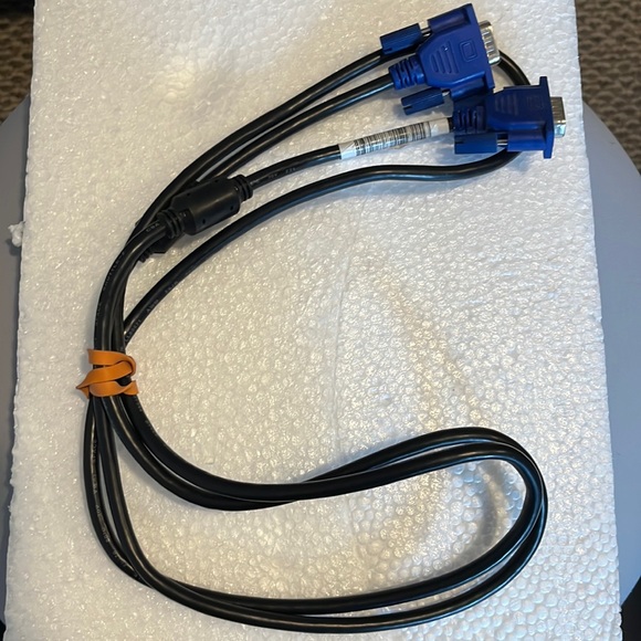 VGA Cable Monitor Wire Male to Male M/M for PC TV LCD LED Video Projector - Picture 1 of 2